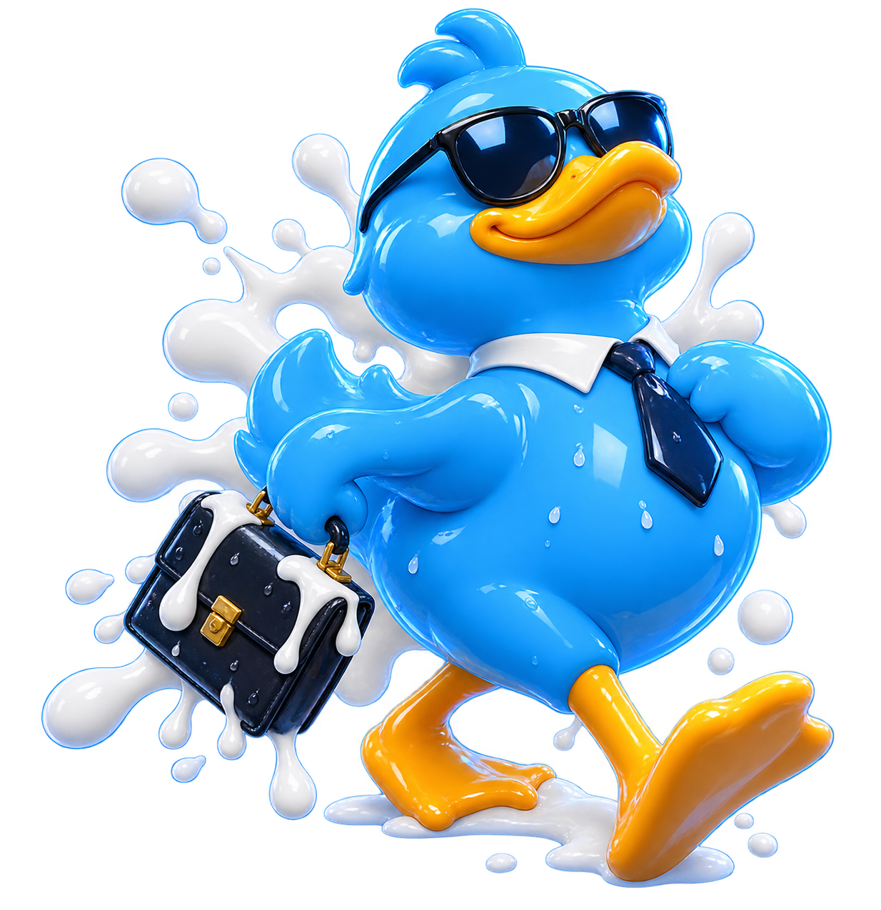 Executive rubber duck