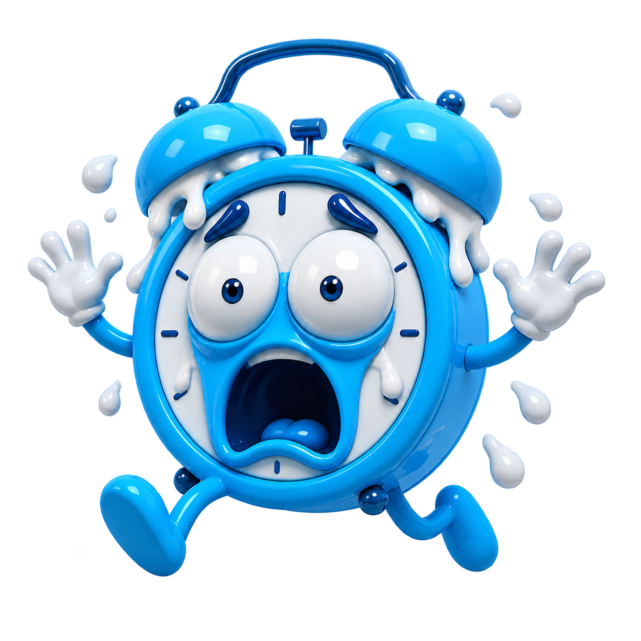 Panicking alarm clock